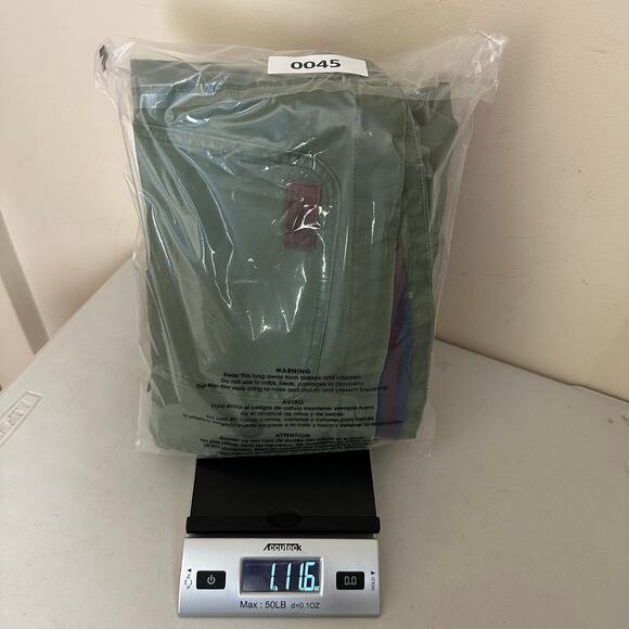 L.L.Bean Women’s Army Green Utility Denim Jacket Cargo Pocket Field Coat M - Picture 9 of 9